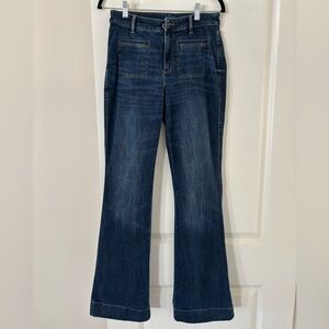 J Jill Curvy High Rise Flare Jeans